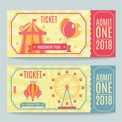 Attraction tickets .